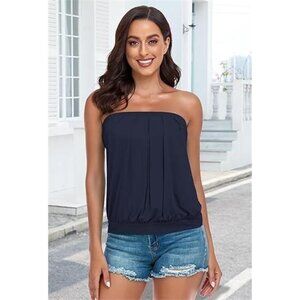 NEW- CHICGAL Tube Top Bandeau Tank- Women's XL